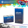 2K FAST DRY CLEARCOAT طلاء السيارة الأبيض الأسود