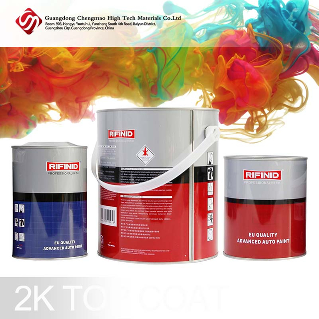 مصنع الصين إصلاح السيارات الطلاء طلاء السيارات 2K Topcoat لحماية إعادة صياغة جسم السيارات السيارات